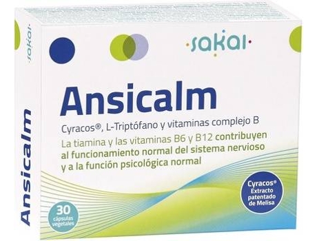 Suplemento Alimentar SAKAI Ansicalm (30 cápsulas)