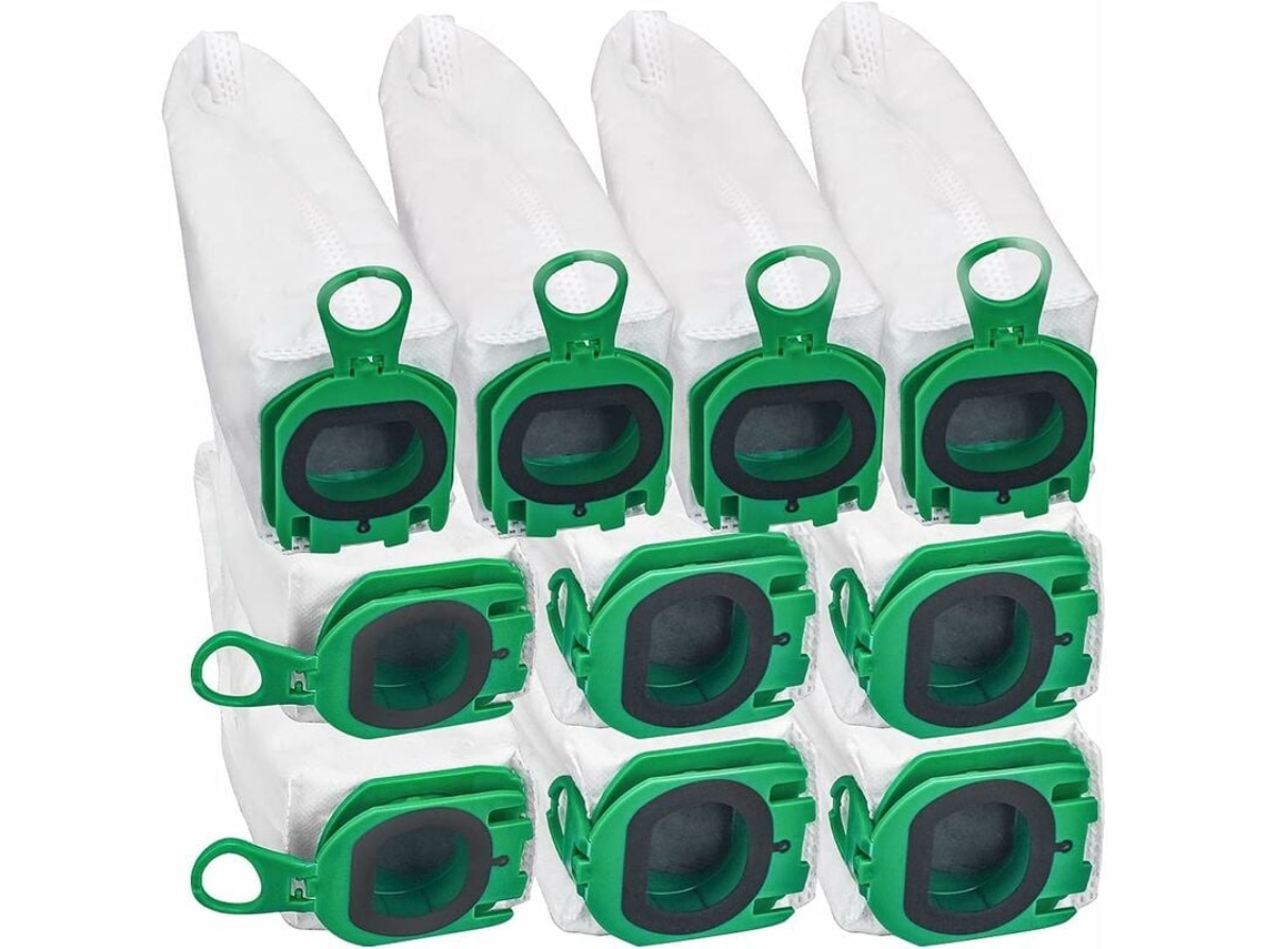 Conjunto De 10 Sacos Para Aspirador Pó Vorwerk, Substitutos O Kobold Vb100 Va. Tuotuo