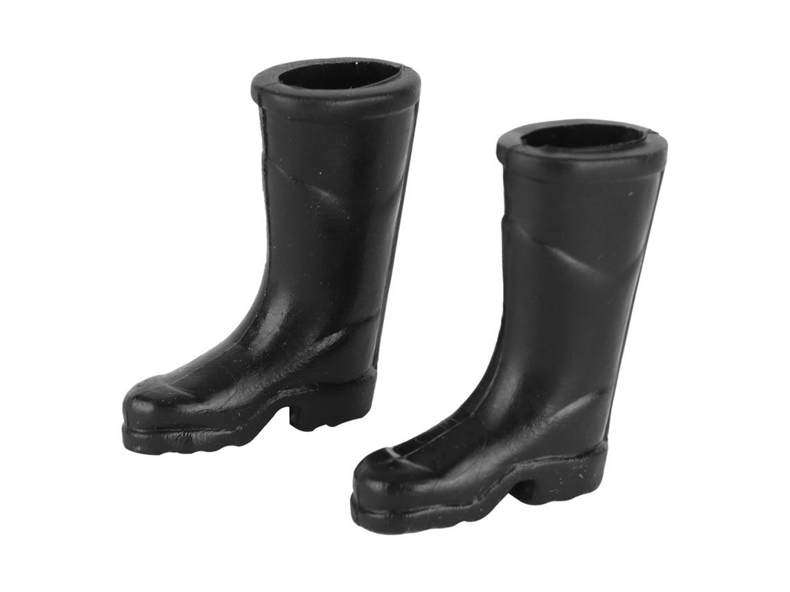 Primerox 1 Par 1:12 Botas de Chuva Miniatura para Casinha de Bonecas Acessório Decorativo