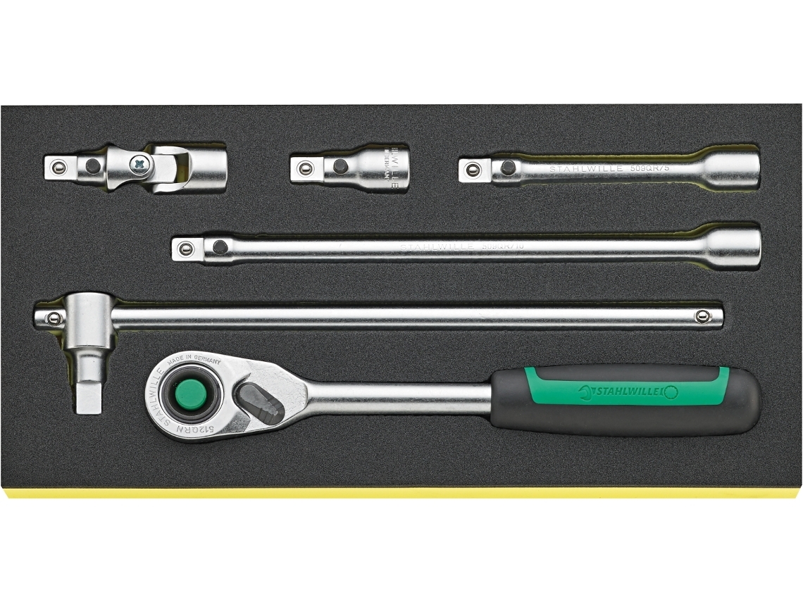 Bandeja Tcs com conjunto de ferramentas manuais 45323 Tcs 45323 512/6 Qr STAHLWILLE