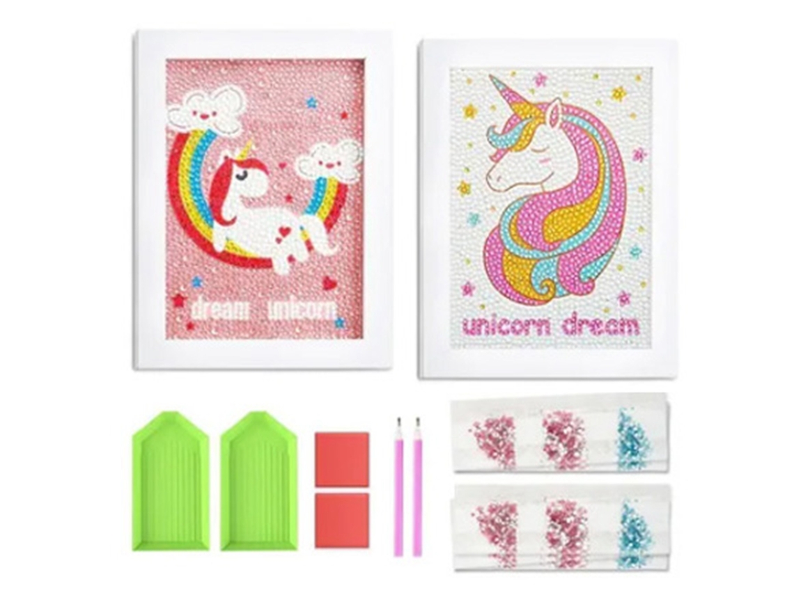 Mali kit de Pintura de Strass 5d para Crianças com Moldura Brinquedo Educativo Manual