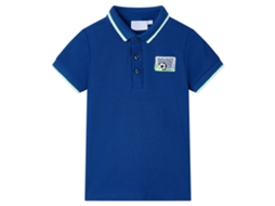 Polo Para Criança Azul-escuro 104