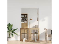 Vidaxl Portão Dobrável Com Suportes 2 Unid. 160,5 Cm