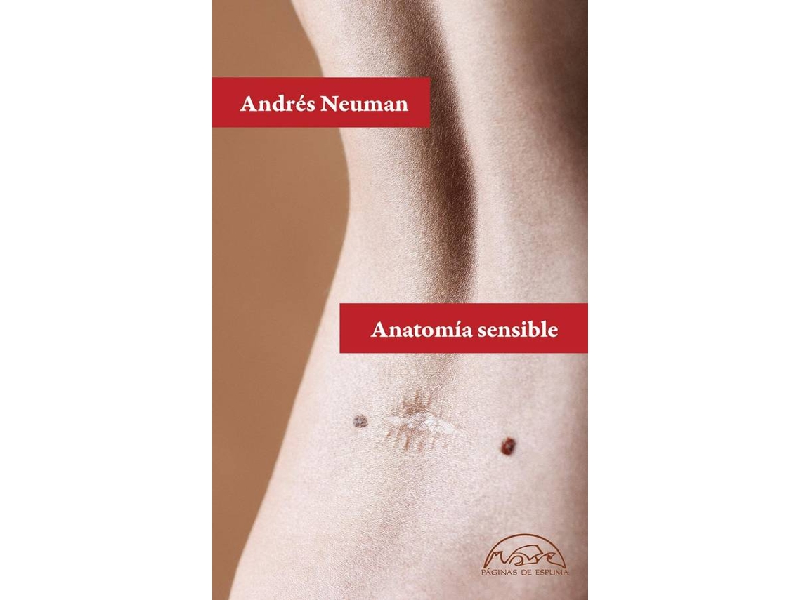 Livro Anatomía Sensible de Andrés Neuman (Espanhol)