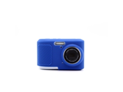 Capa Silicone HEXINYIGJLY para Kodak Pixpro Fz45tampa Objetiva Removível, Antirriscos Azul
