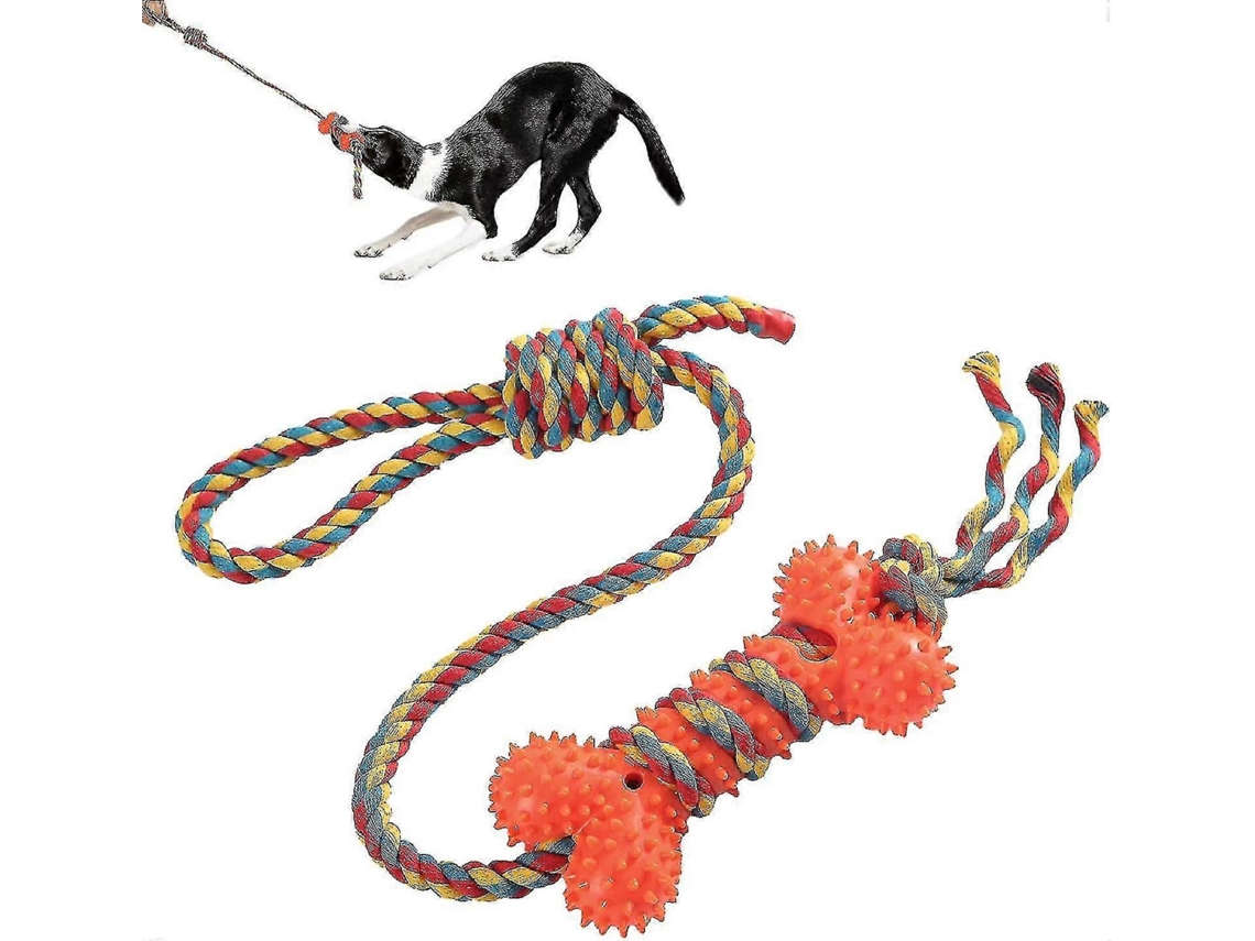 Brinquedo De Corda Para Cães Com Material Resistente E Lavável