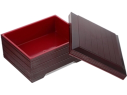 Marmita Portátil Bento, Recipiente De Plástico Preto Fácil Guardar Para Sushi E Enguia, Ideal Para Caminhadas E