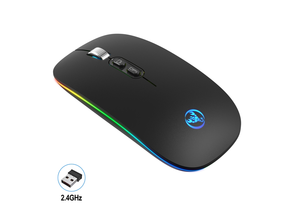 Rato AGTRUM M103Fg Rgb Wireless 1600Dpi Preto