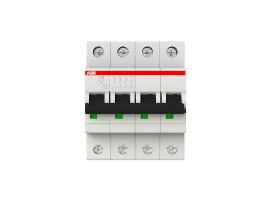 ABB Magnetotérmico S204 40A 4P 10Ka 2Cds254001R0404
