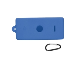 Mali capa Protetora de Silicone para Emberton Speaker Portátil Anti choque com Alça Azul Escuro