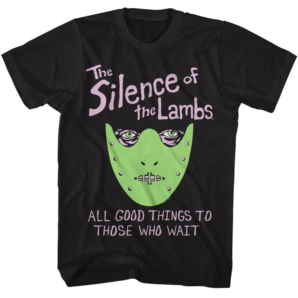 Rockinstone Silence Of The Lambs Movie All Good Things Black Adult T-shirt Size:xl