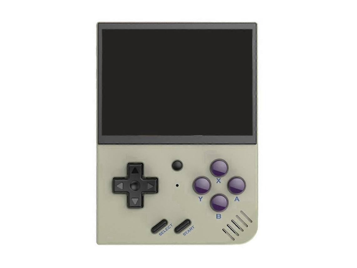 Console De Jogos Portátil Retrô R33s, Transparente, Com Tela Ips De 3,5 Polegadas, Mini Player De Jogos Portátil Marrom Ly Ebike
