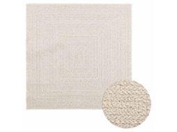Rug, Rugs Vidaxl Creme Polipropileno (120 X 120 Cm)
