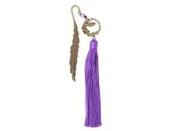 Marcador de Livro Tassel Clássico Chinês Estilo Metal