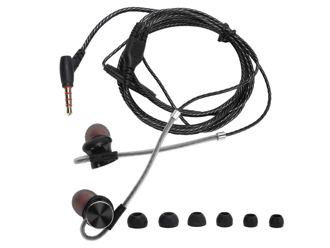 Aetheria fones de Ouvido Intra auriculares com Fio Magnéticos de Metal Bass para Esportes Casa Ao Ar Livre