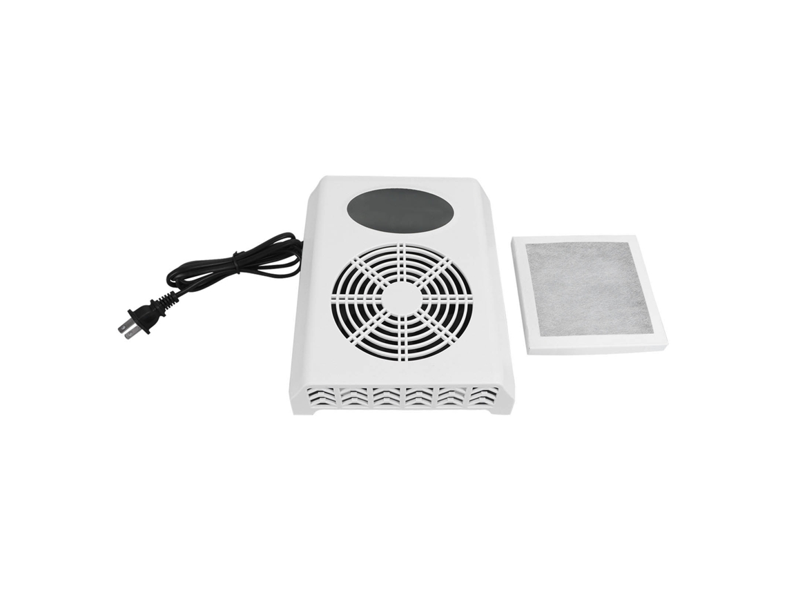 Recolector De Polvo Para Uñas Con Filtro Reutilizable 80w Aspiradora De Uñas De Bajo Ruido