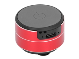 Aetheria alto falante Sem Fio Condução Óssea 3w 4ω 5v Bt5.3 Estéreo com Ventosa Vermelho 10m