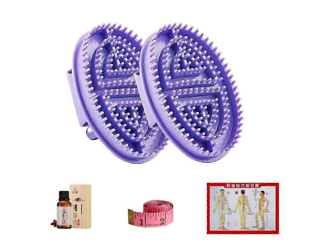 Pincel De Meridiano Profissional Personalizado Para Salão De Beleza, Pincel De Massagem Meridiano Portátil