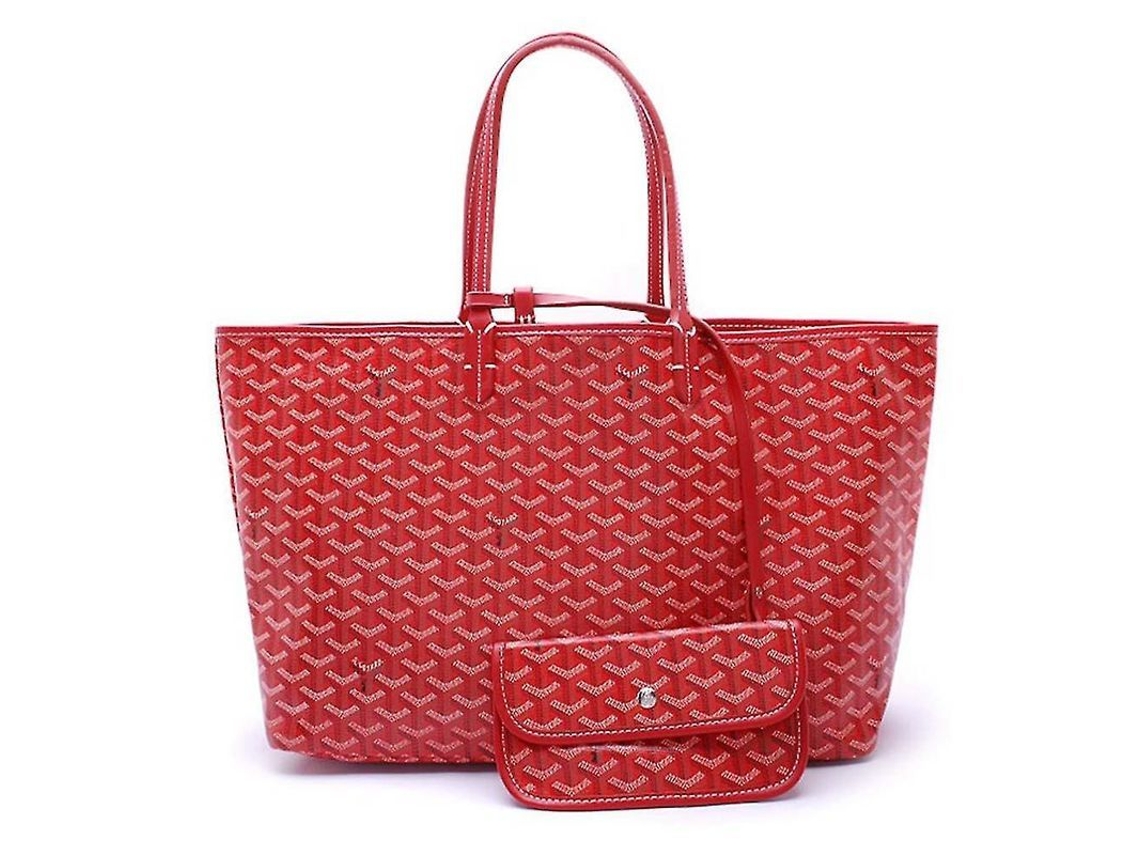 Bolso Tote de Couro Pu para Mulher, Grande Capacidade, Impermeável | S/MARCA