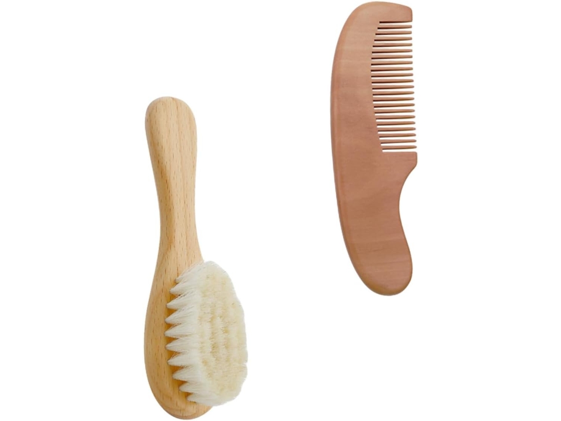 Lurelia Acessório De Duche Com Escova De Banho Para Bebé, Massagem Suave, Pele Lisa Confortável
