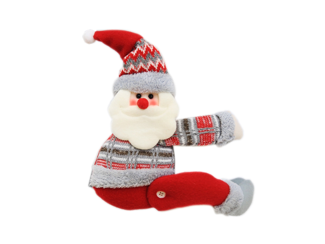 Alçaparte de Natal para Janelas com Cartoon de Boneca LAXISCREED