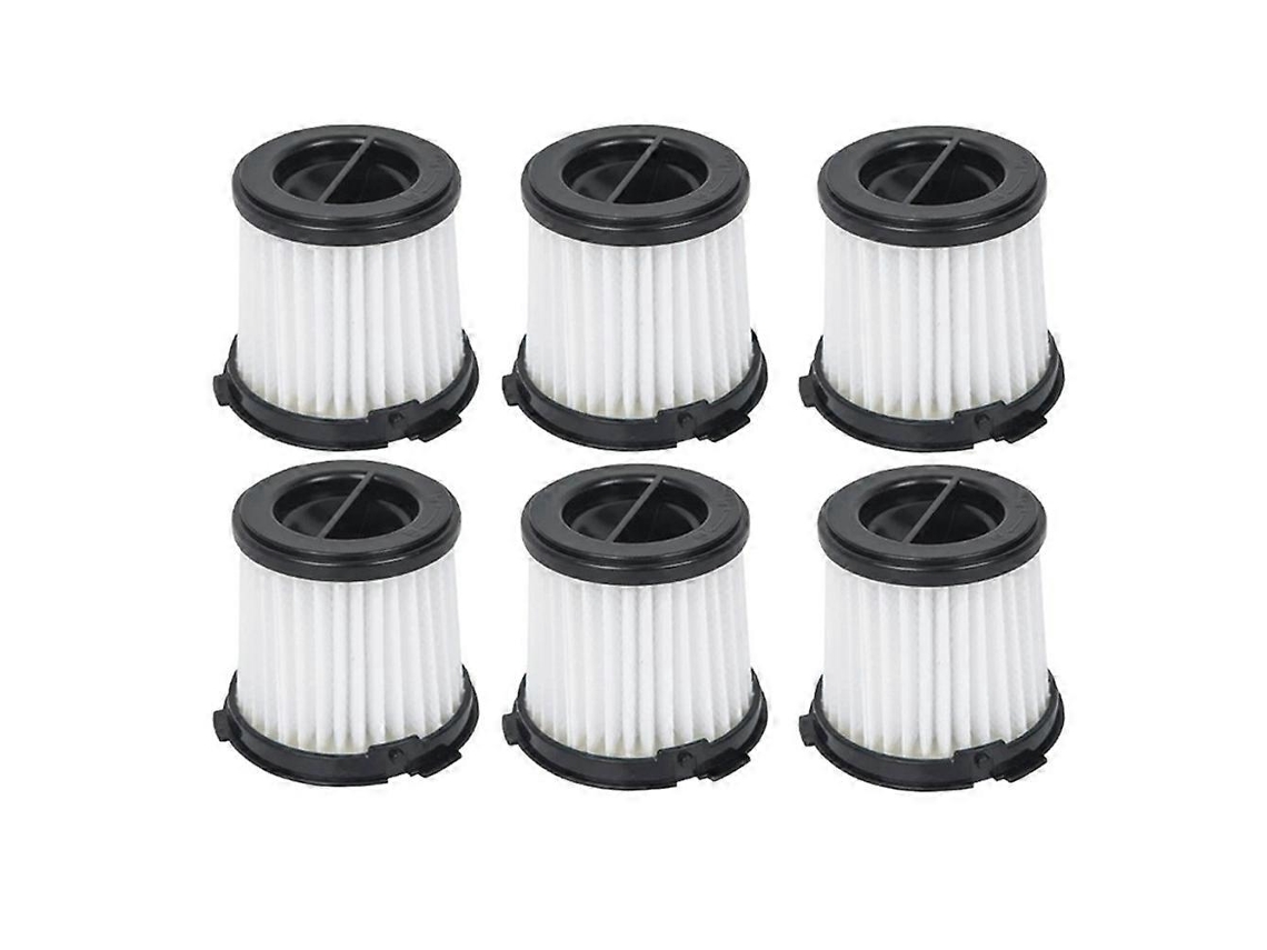 Conjunto De 6 Filtros Hepa Para Aspirador De Pó Worx Wx030 / Wx035. Peças De Reposição Laváveis E Reutilizáveis._ptg