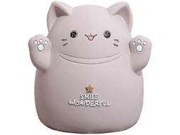 Grande Caixa De Poupança Para Crianças Gato Design Divertido Prático
