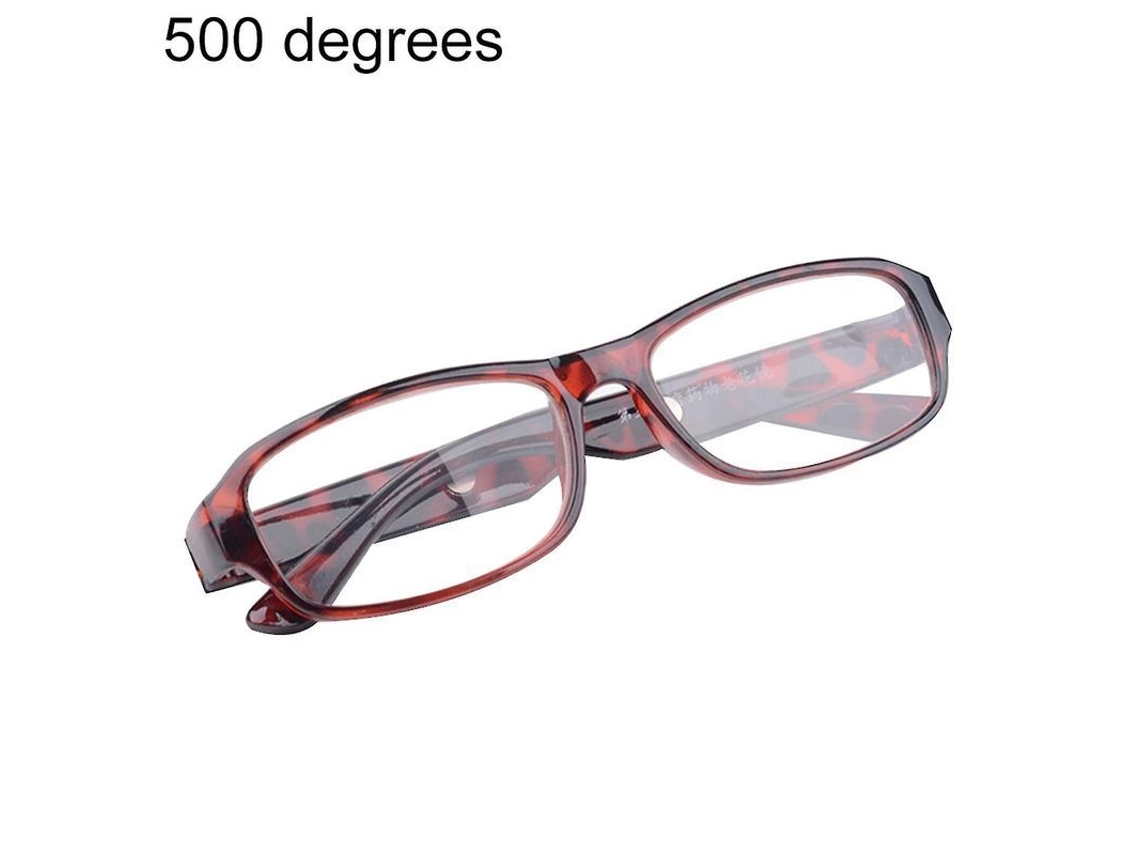 Óculos de Leitura Lentes Ópticas Graus +4.5 +5.0 +5.5 +6.0 Unissex Ergonômico Leve