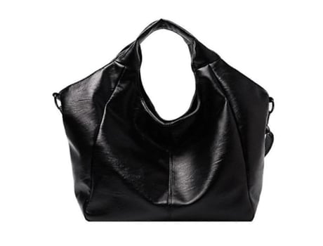 Bolsa Tiracolo Feminina, Bolsa Tote, Alça Única, Confortável Para Carregar, Presente, Preta