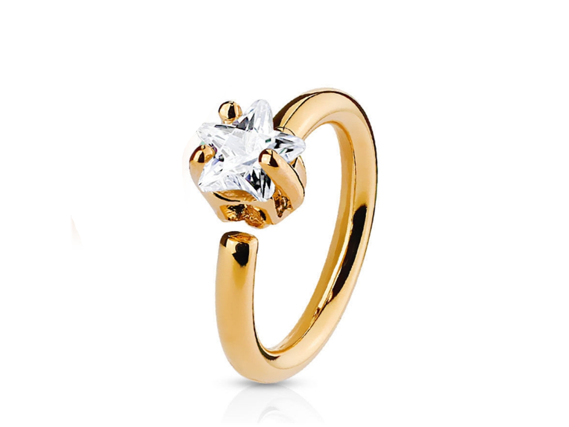 Brincos De Ouro Rosa Com Strass Decoração Acessório Fashion