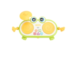 Ats batseria Infantil para Crianças Brinquedo Musical Educatsivo com Baquetas Instrumento Musical para Bebês e Crianças Pequenas