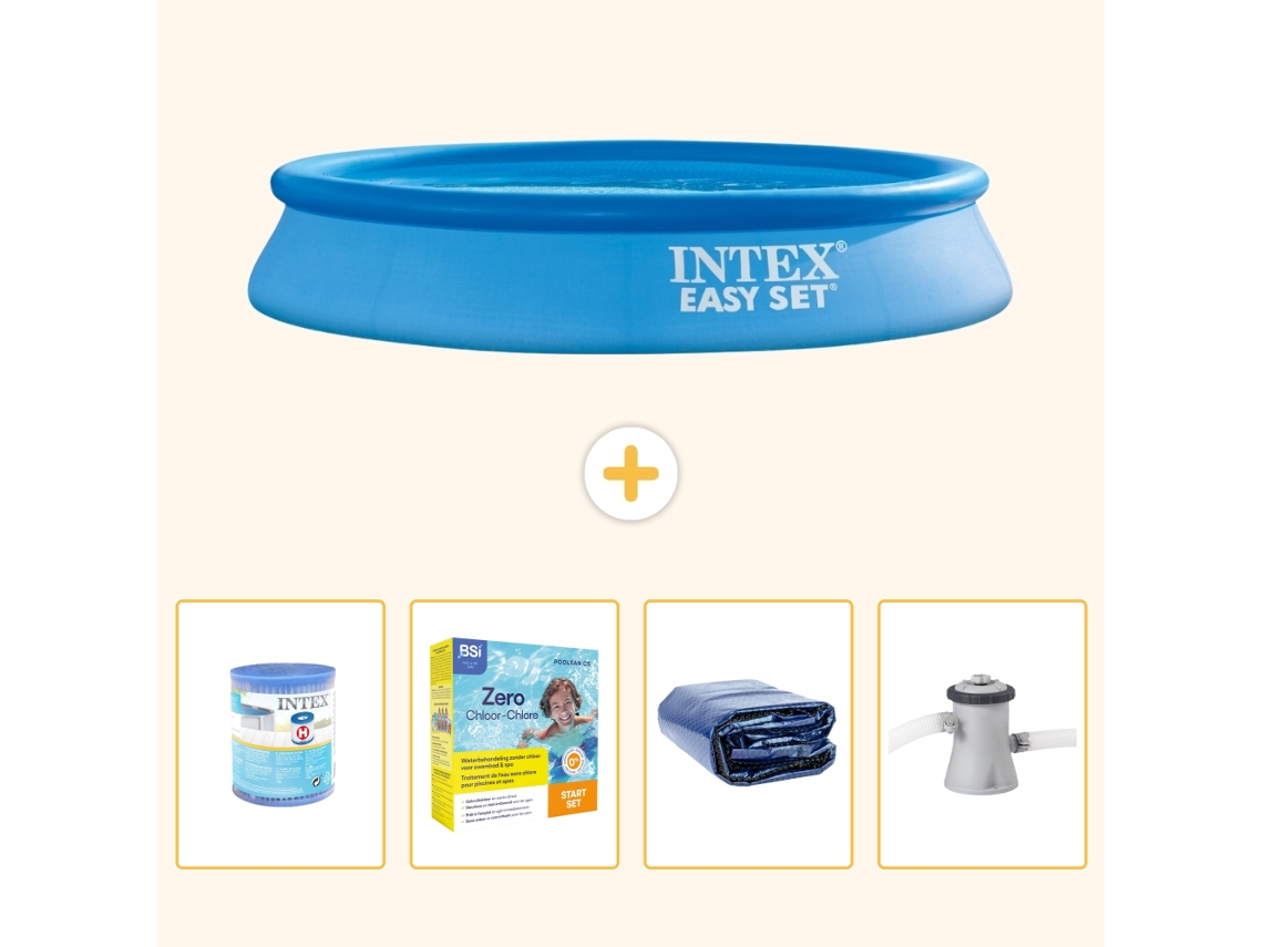 Intex Piscina Easy Set Redonda - 305x61 Cm - 5-peças S50