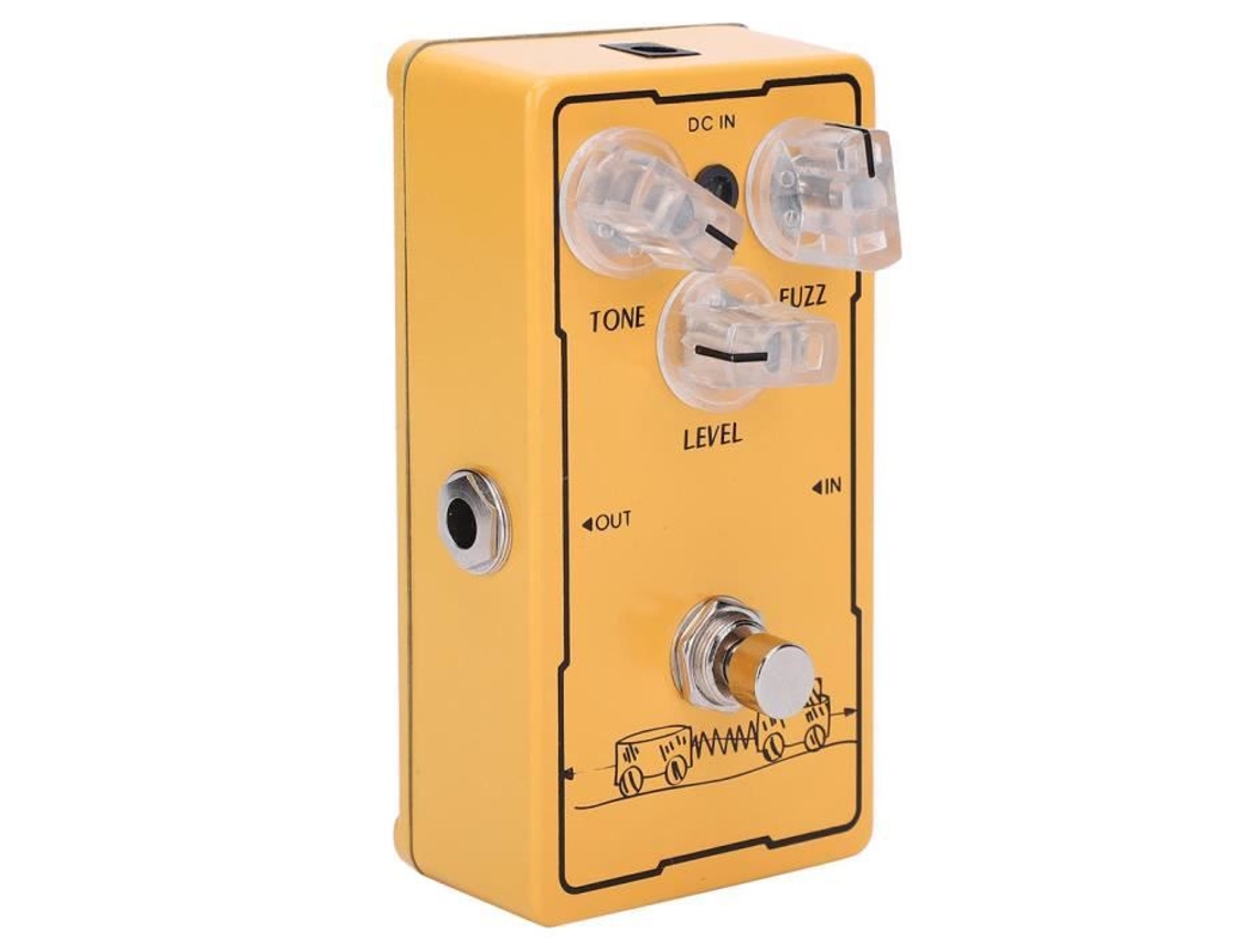 Acessórios para Instrumentos Musicais Pedal de Efeito Musical Fuzz Tone True Bypass Acessórios para Instrumentos