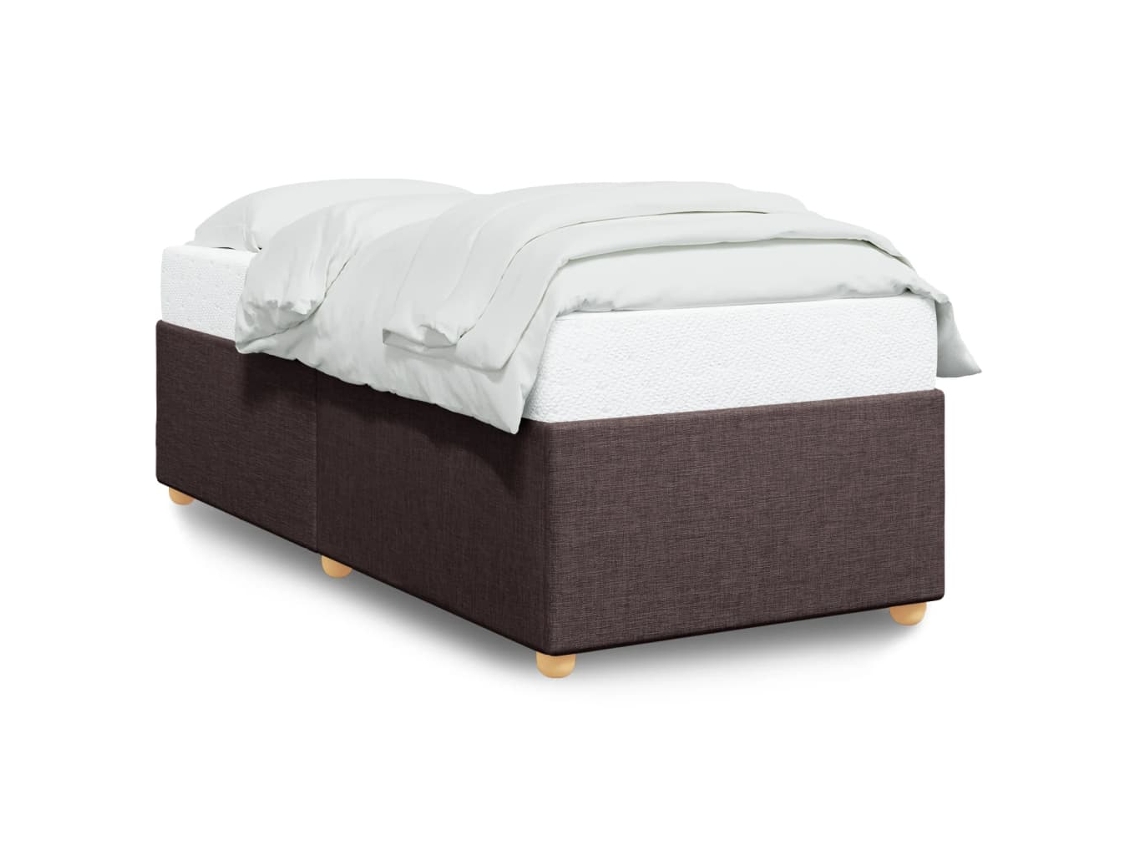 Bed Frame, Bed Frames Vidaxl Marrom Tecido (80 X 200 Cm)