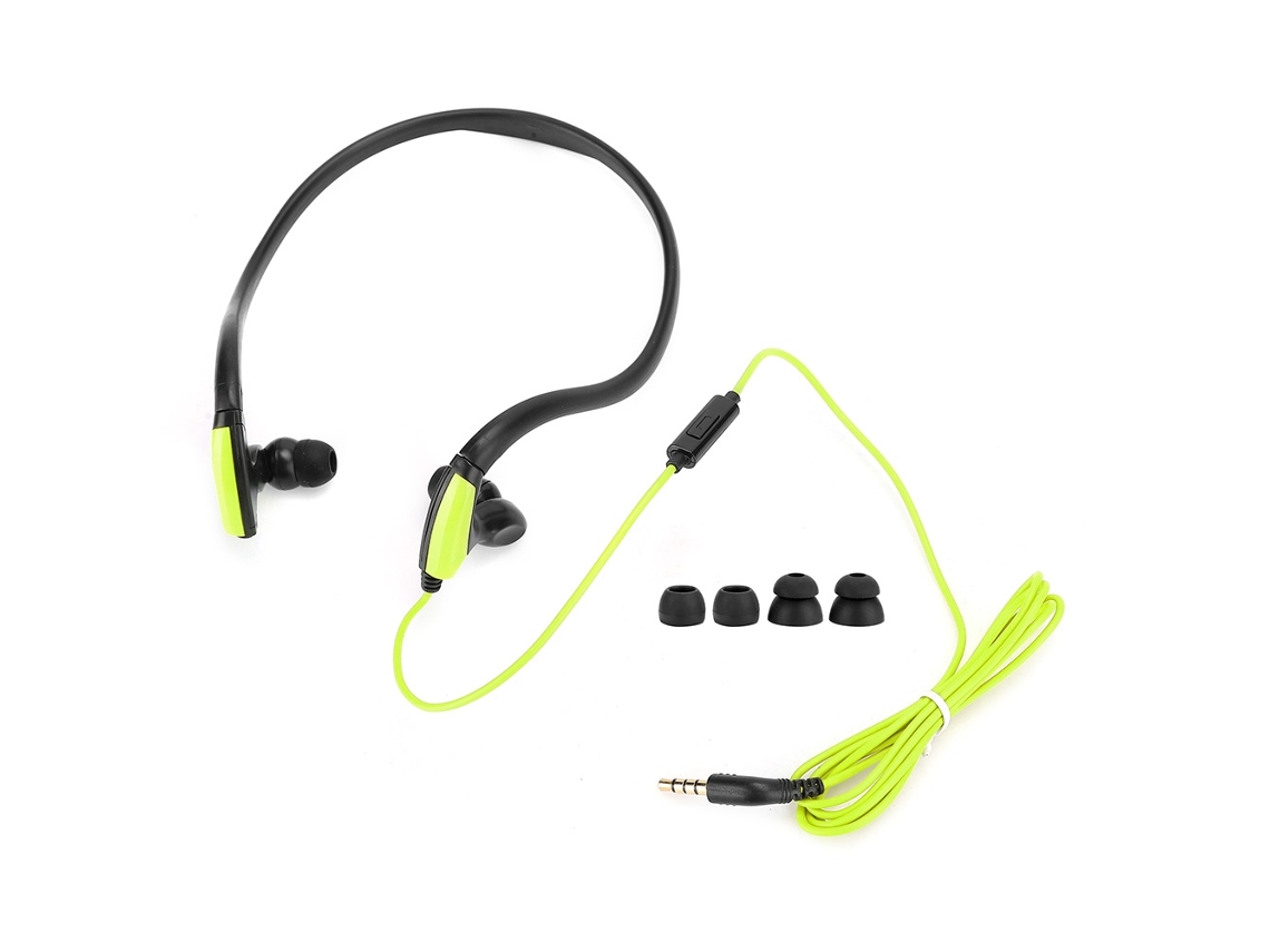 Fones de Ouvido À Prova de Suor, com Fio, Controle Remoto e Conector 3,5mm, Universal para Celulares. EOOCOO
