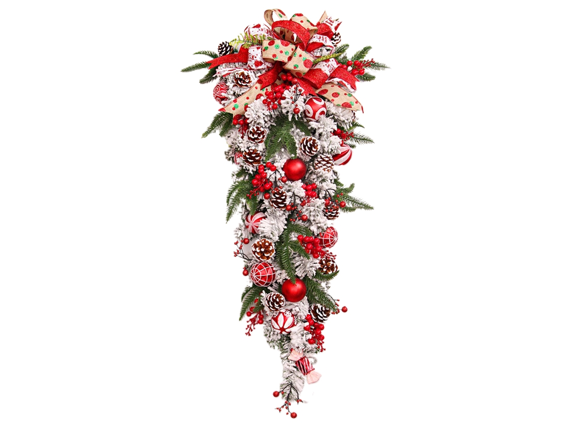 Coroa de Natal para Porta LAXISCREED