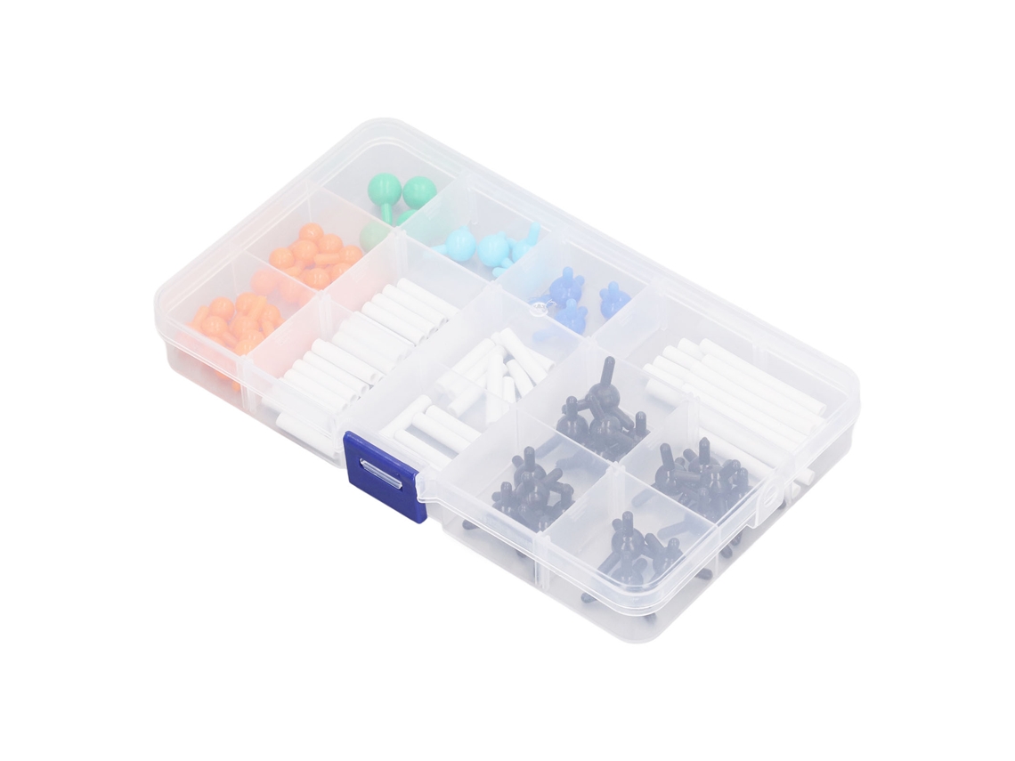 Kit De Modelos Moleculares Químicos Coloridos 3d Para Estudantes E Professores De Química