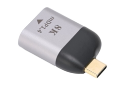 HURRISE Usb‑C para Mini Adaptador 8K Compatível com Vídeo de Alta Resolução Pro