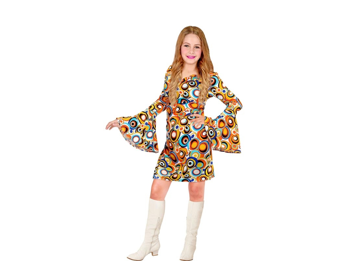 Fato de Bubbles dos anos 70 para menina e adolescente