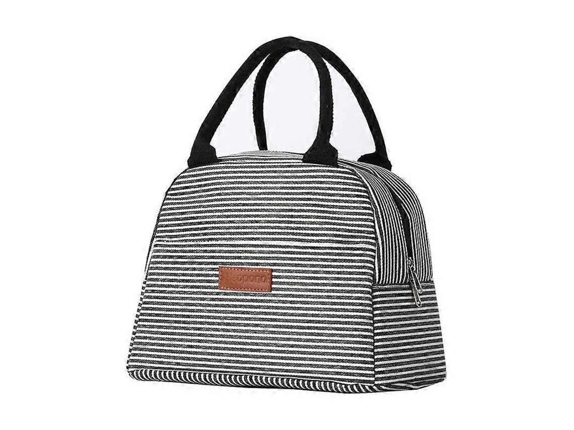 Bolsa térmica para almoço em tecido Oxford Heopono, bolsa Bento multicolorida Aquaforge