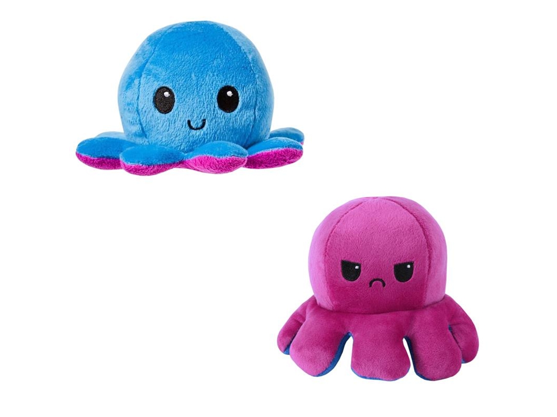 Peluche SZSMART Polvo Reversível Azul e Roxo