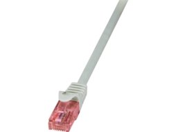 Cabo de Rede LOGILINK (RJ45 - 50 m - Cinzento)