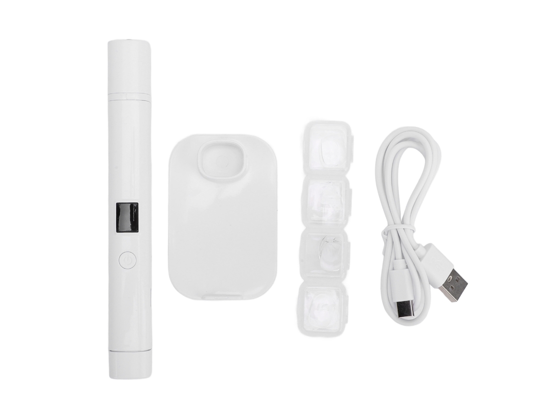 Lâmpada Uv Led Portátil Para Unhas Com Base Recarregável E Tela Lcd, Design De Caneta Para Casa E Salão De Unhas