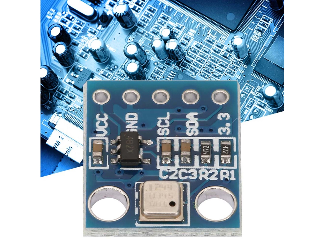 Laxiscreed Sensor De Temperatura E Pressão Gy-68 Com Design De Dois Furos Para Medições Precisas