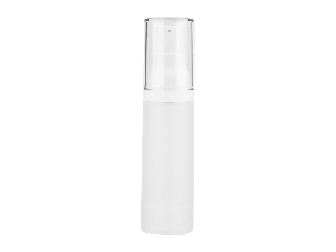 Botella Vacía De Viaje De 30ml Con Bomba Y Vidrio Mate Para Loción Y Maquillaje