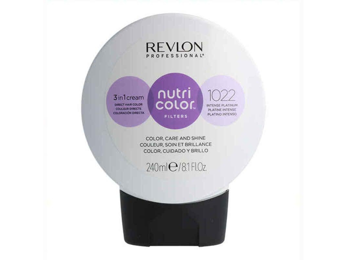 Tinta Permanente Nutri Color REVLON 1022 Platina 240 Ml