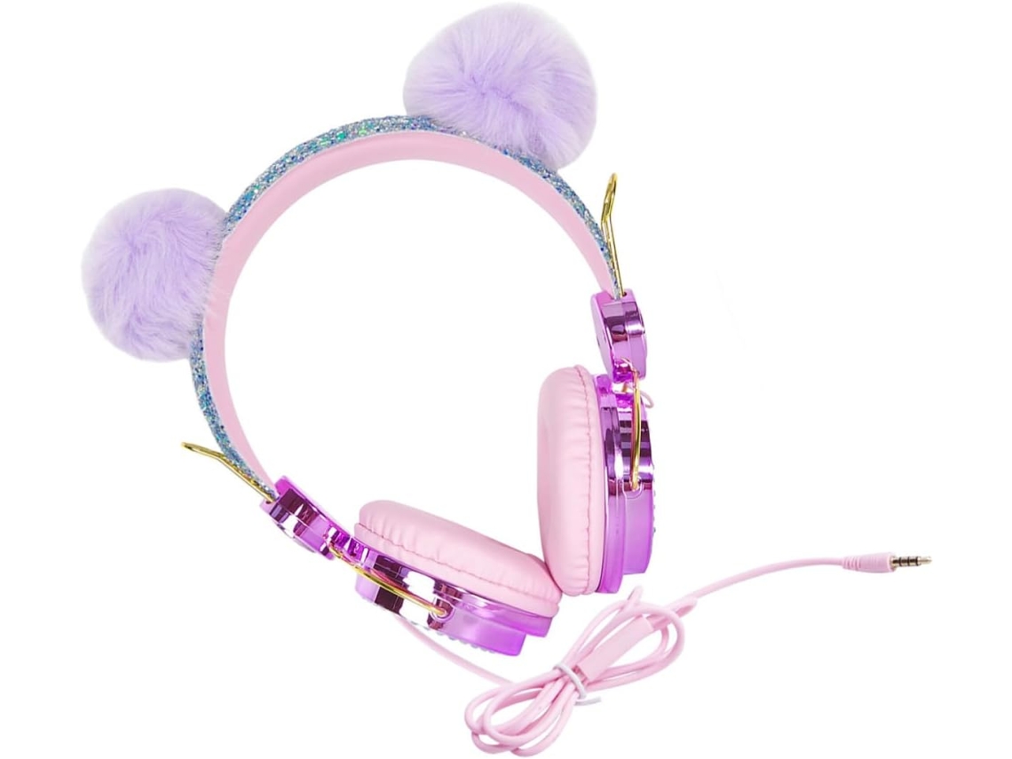 Balacoo Casque Audio Couleur Aléatoire Com Microfone Matériau Abs Contrôle Du Volume, Compatível Ordinateur