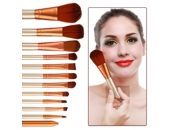 Kit De Maquiagem Com Blush E Delineamento Para Aplicação Fácil