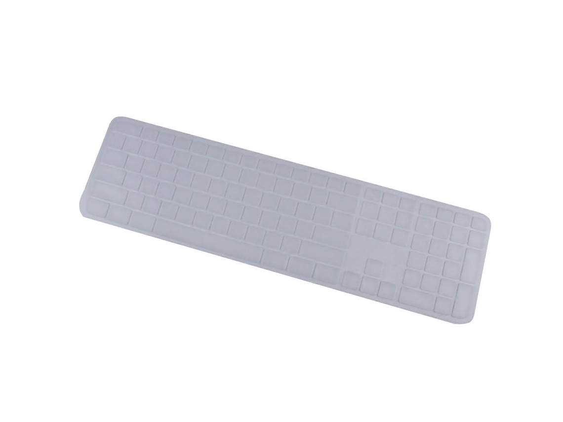 Capa De Teclado Para Teclado Sem Fio Craft Mx Keys, Silicone, Ergonômica, Branca Everley891