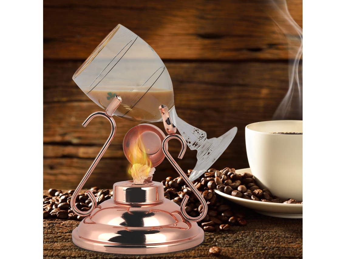 Lurelia Aquecedor De Velas Elétrico Aço Inoxidável 304 Ouro Rosa